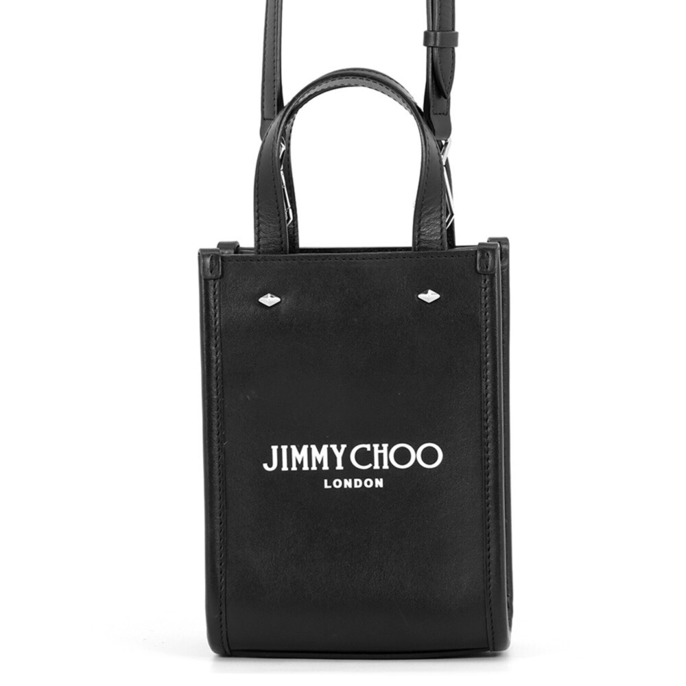 Jimmy Choo Mini North South Tote Handbag, Smooth Calf Leather, MININSTOTEANR,...